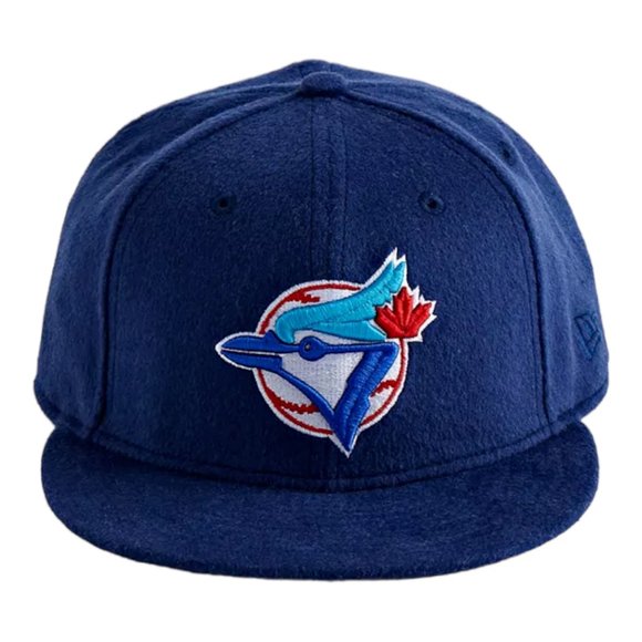 New Era Toronto Blue Jays All Wool 59FIFTY Fitted Hat Cap - Picture 4 of 6